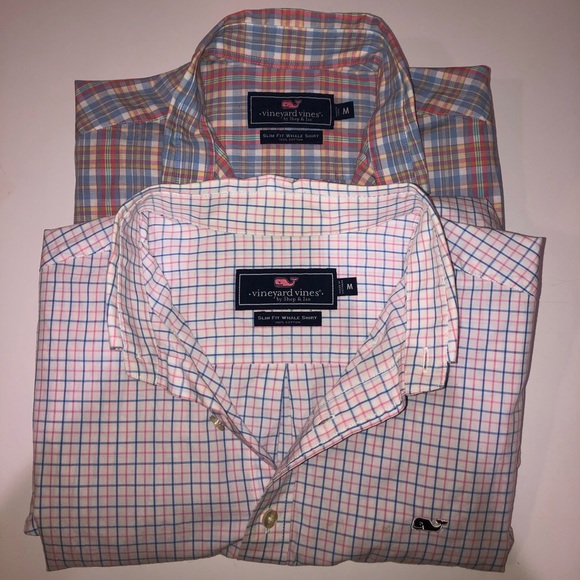 Vineyard Vines Slim Fit Whale Shirt Button down - Picture 1 of 8